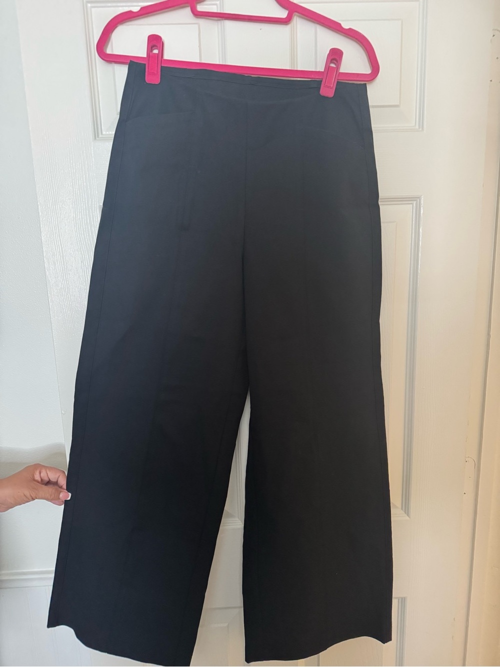 Old Navy Black  High-rise  Pixie Wide  leg pants